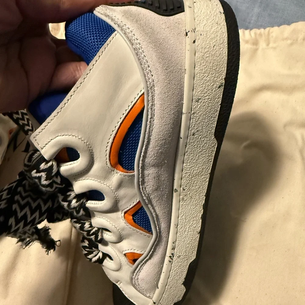 Lanvin Leather Curb Sneakers (EU 42) - Picture 8 of 9